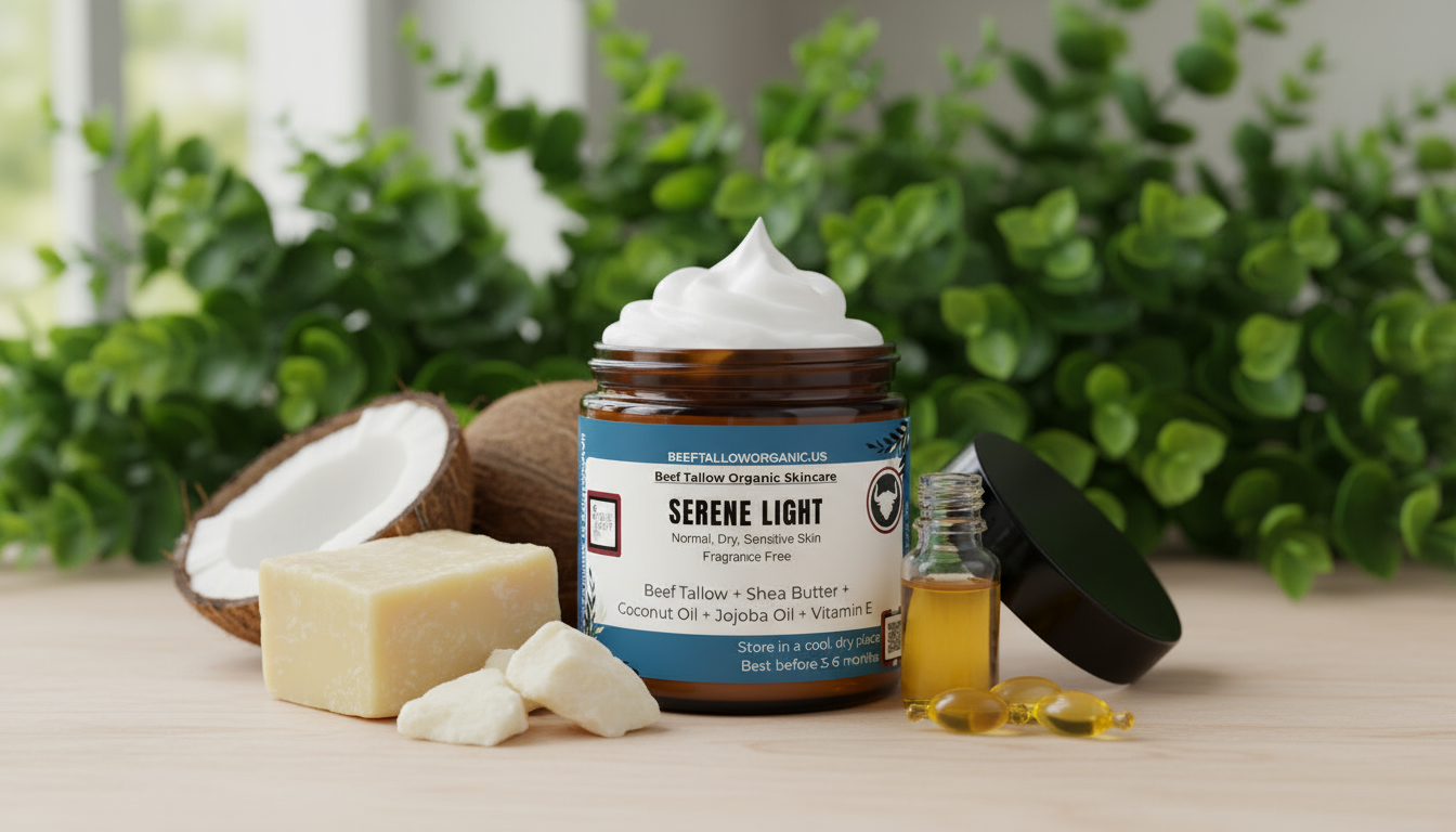 #beeftallow, #skincare, #organic, #sheabutter, #coconut-oil, #jojoba-oil, #vitamine